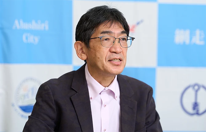 網走市 企画総務部 情報政策課 情報政策係 係長 荒野氏