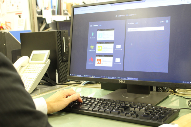 イメージ：映像解析により施設の混雑状況を1分ごとに表示し、“密”を回避-3