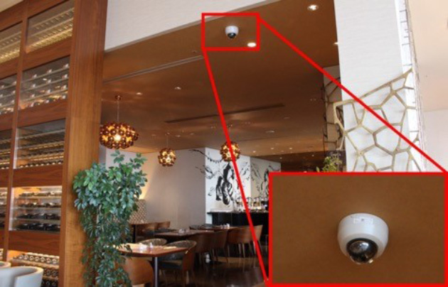 イメージ：既存の監視カメラをそのまま活用。導入ハードルの低さが採用の決め手