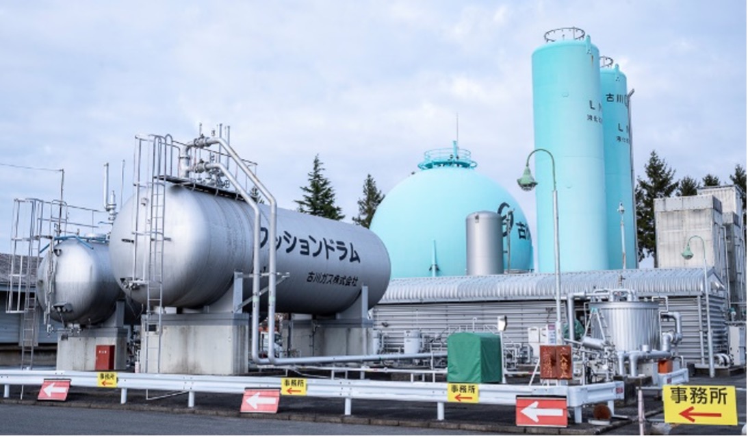 イメージ：古川ガス株式会社さま：地域の経済・生活を基盤から支えていくために、ギガらくカメラをはじめとするICTツールをフルに活用