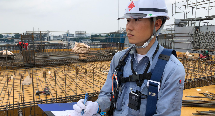 イメージ：共立建設株式会社さま：現場巡回業務を削減し安全で働きやすい環境作りを推進