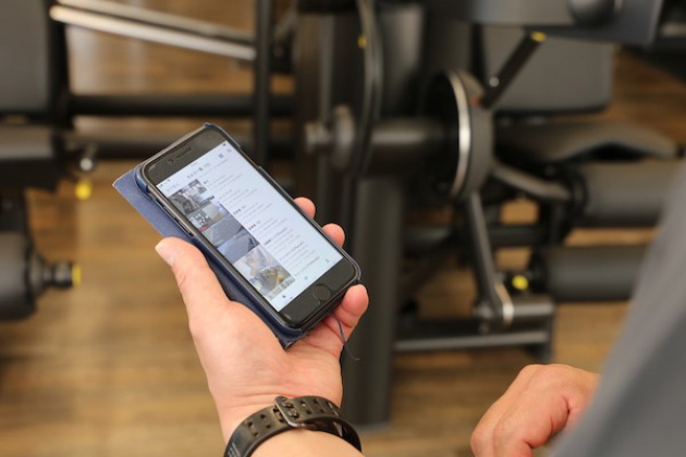 イメージ：プライバシーを保護した画像をHPで配信、混雑状況をいつでも確認