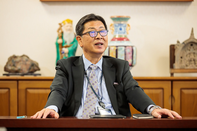 イメージ：キャンパス、そして地域を見守るため、ギガらくカメラを導入。低コストで20台以上のカメラネットワークを整備