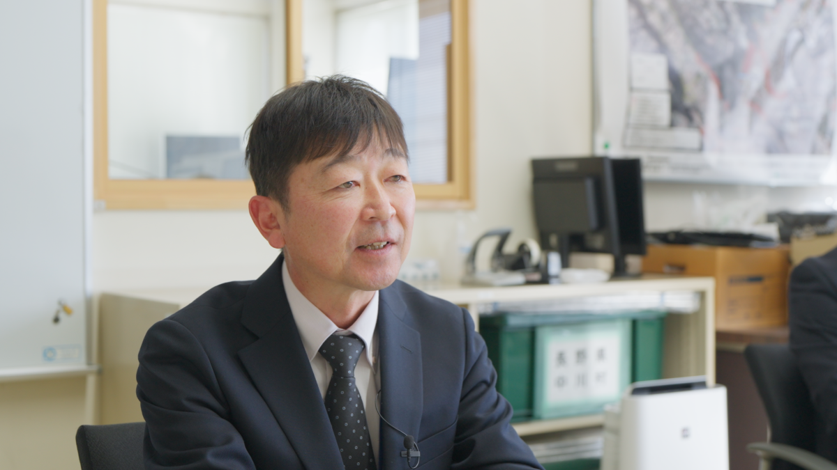 イメージ：長野県中川村 総務課 総務係長 久保田 茂 氏