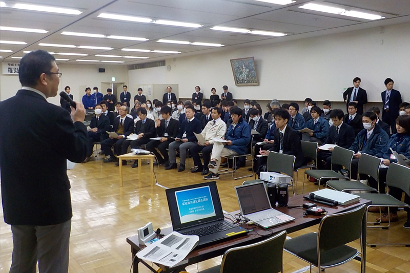 イメージ：「2019年1月　被災者生活再建支援システム研修会場の様子」