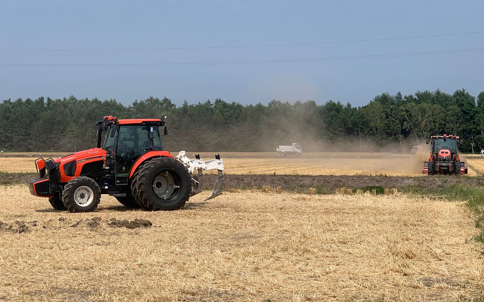 自動トラクター等の遠隔制御による自動運転の実現