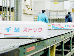 イメージ：毎日4,000件以上のFAX情報を手作業でシステムに投入。