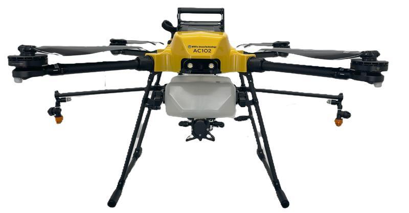 イメージ：日本の圃場にあったドローンを自ら開発・製造・運用しています