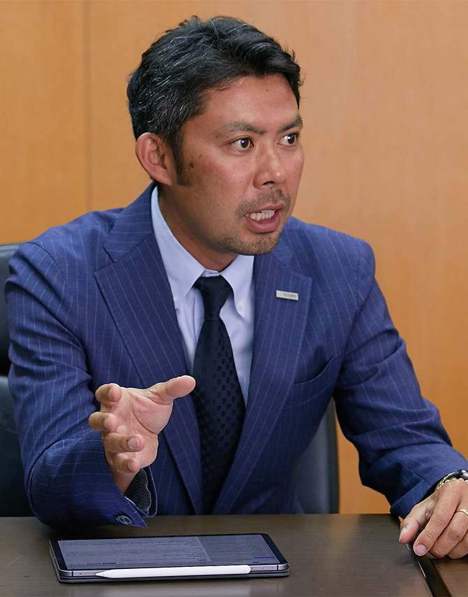 イメージ：流通経済大学 総合情報センター 田畑亨 副センター長（スポーツ健康科学部准教授）