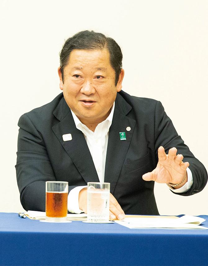 イメージ：埼玉県 産業労働部長 加藤 和男氏
