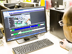 イメージ：早期発見のみならず、映像でも確認できるように。