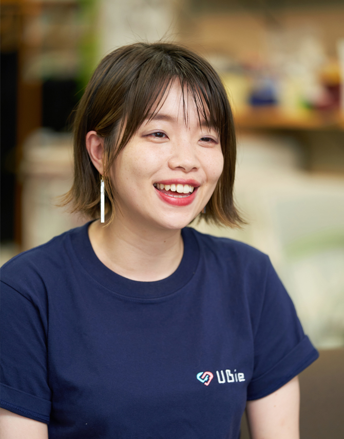 イメージ：Ubie株式会社　Affection PR 岡 陽香氏