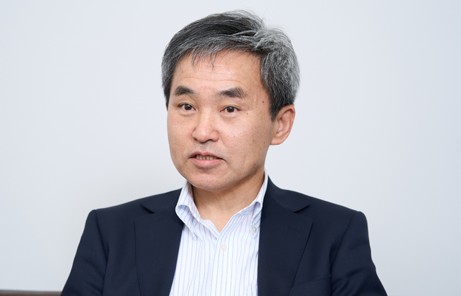 富士防災警備株式会社 専務執行役員 管理本部長 兼 総務人事部長 兼 財務部長 長山氏