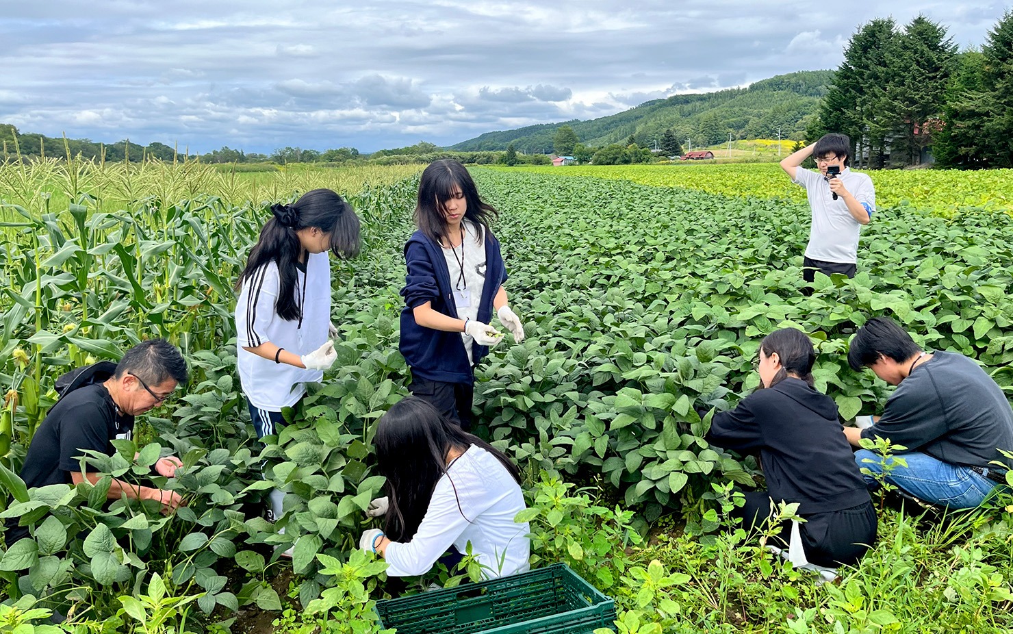 イメージ：探究ツアー後も生活に溶け込む「食・農への想い」