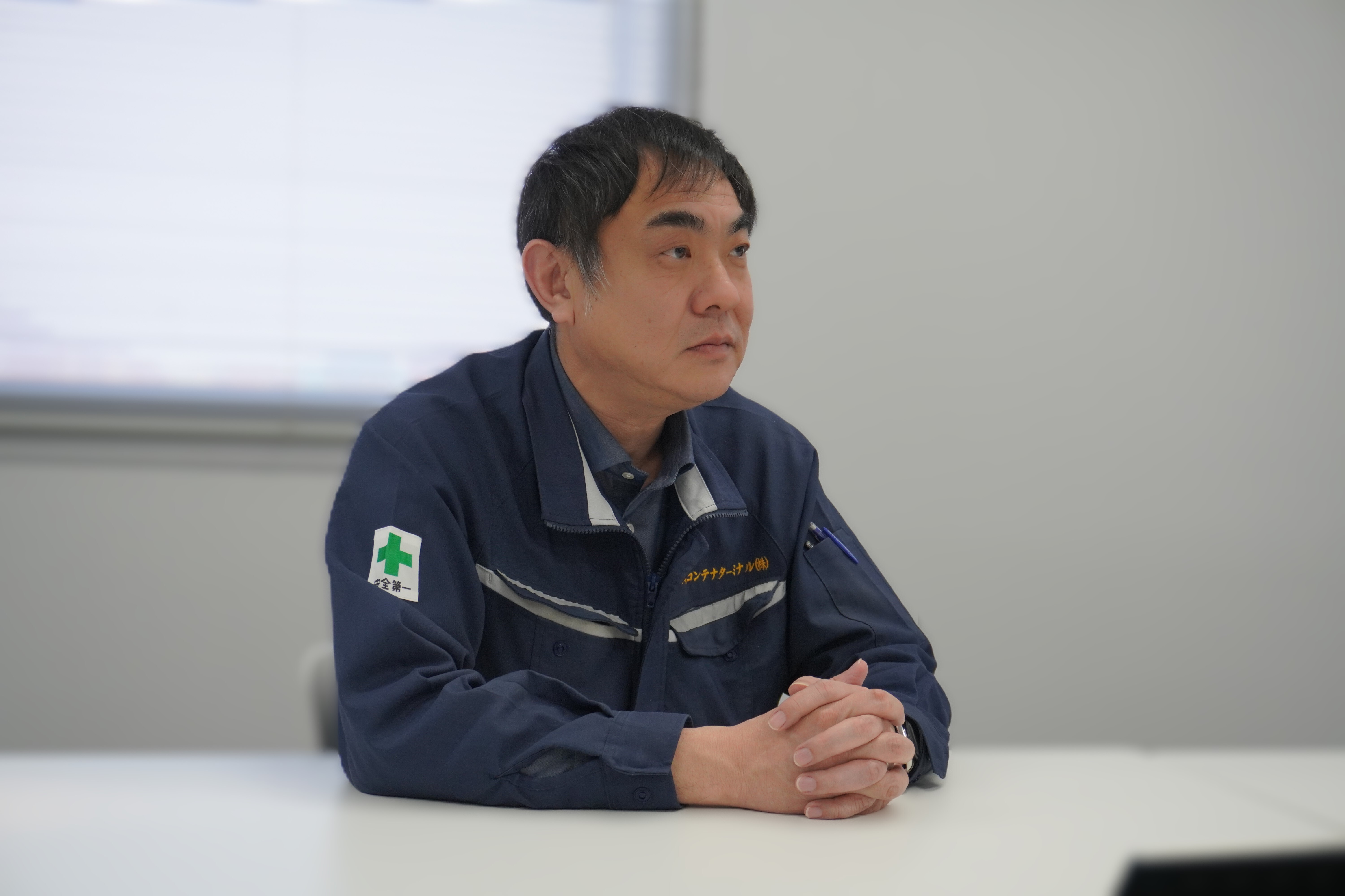 イメージ：夢洲コンテナターミナル株式会社 事業所長　村木　亮一さま