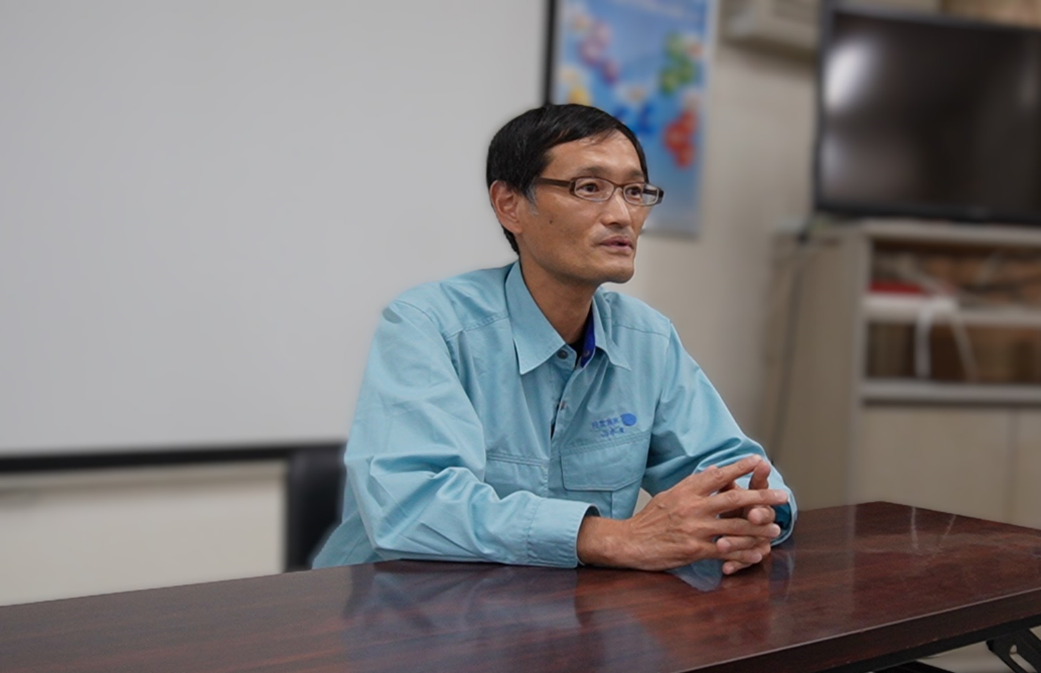 イメージ：株式会社日本海水 赤穂工場 塩製造部 製造グループ長　山本　貴英さま