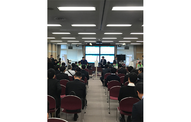 「2019年11月　被災者生活再建支援システム研修会場の様子」