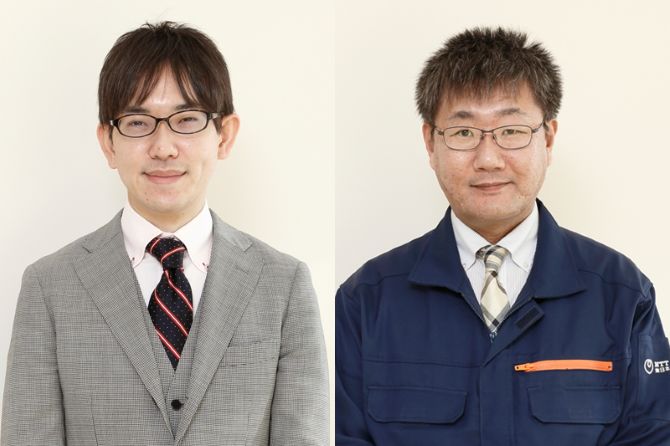 【本案件の担当者】(左から)NTT東日本 北海道東支店 ビジネスイノベーション部 バリュークリエイトグループ 第三バリュークリエイト担当 営業担当主任 畠中努、NTT東日本 北海道東支店 ビジネスイノベーション部 バリュークリエイトグループ 第三カスタマーリレーション担当 富樫渉