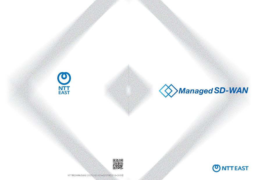 イメージ:Managed SD-WAN 資料ダウンロード