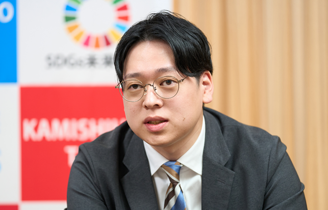 上士幌町 デジタル推進課 主査 寺林氏