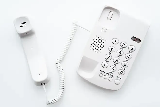 イメージ:内線電話の使い方