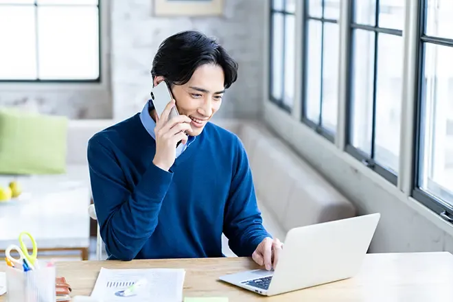 イメージ：クラウド電話の利点