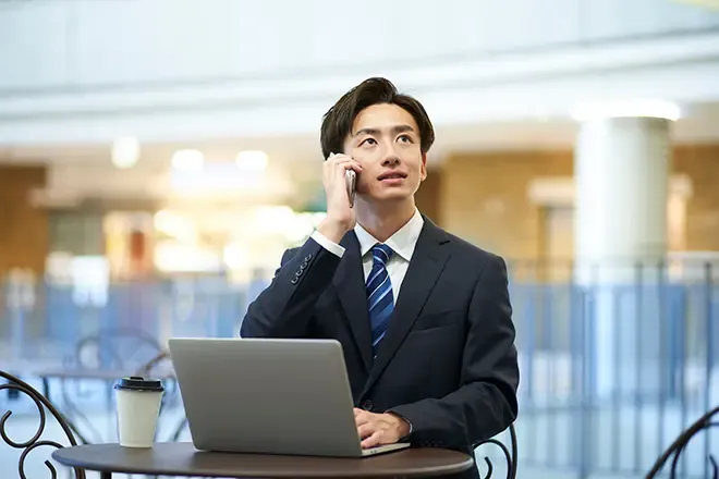 イメージ：クラウド電話の活用シーン