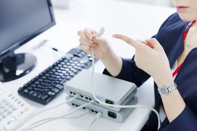 イメージ:ビジネスフォンの配線方法