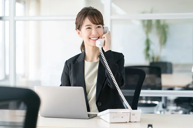 イメージ：IP電話が企業に与えるメリット