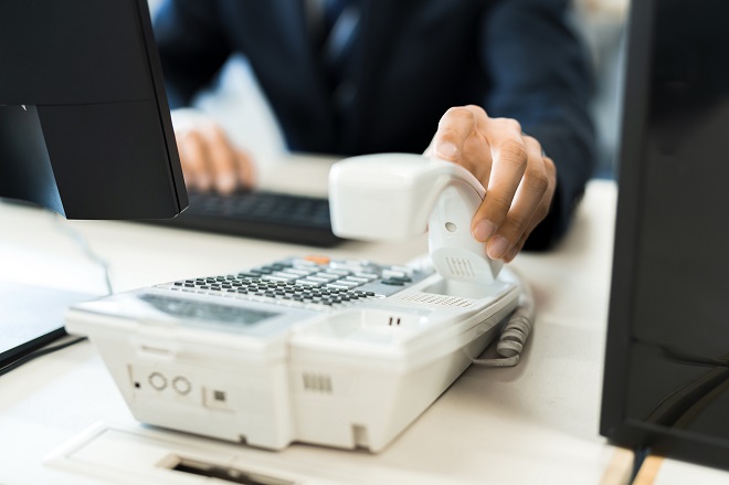 イメージ：会社で使われる4つの電話番号の種類