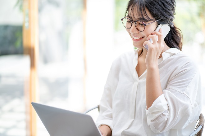 イメージ：コードレスの固定電話を使うメリット4選