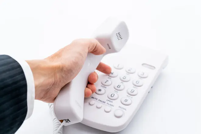 イメージ：固定電話がつながらない6つの原因