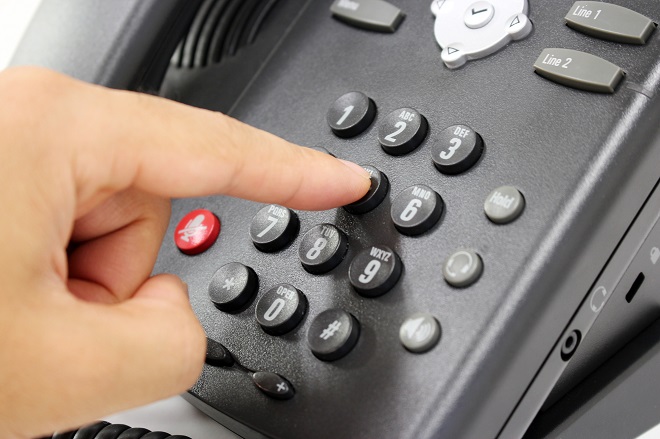 イメージ：固定電話番号を変更する方法