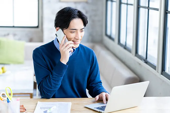 イメージ：電話業務をクラウド化するメリット