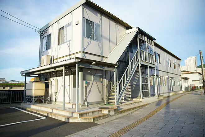 イメージ: プレハブで固定電話の番号を使う方法