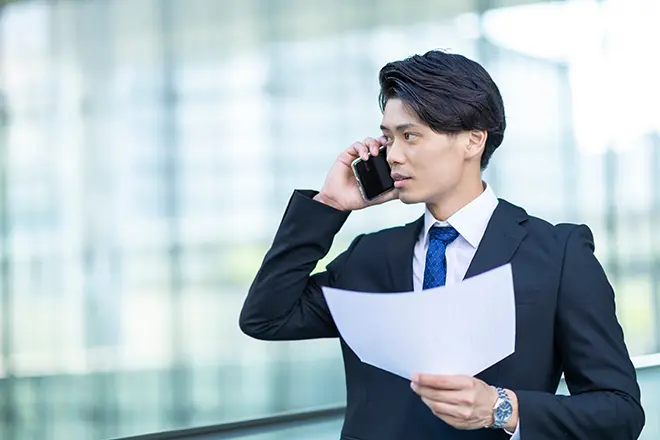 イメージ：スマホを内線化するメリット