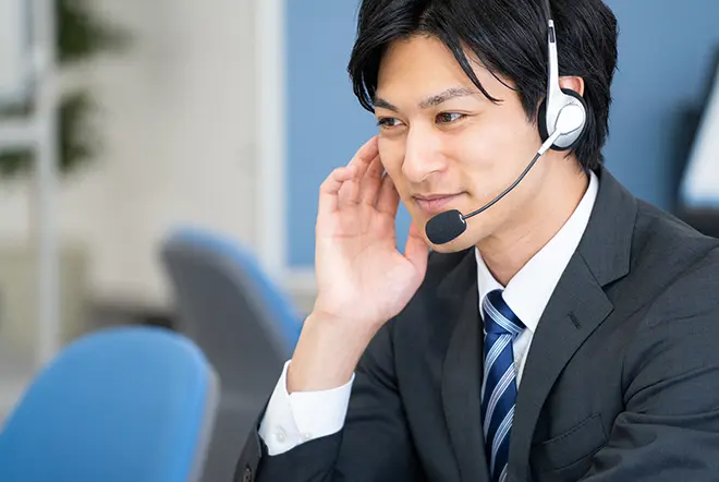 イメージ：自治体の電話窓口業務をリモート化する方法を解説