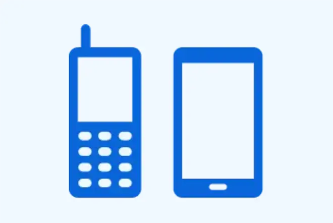 イメージ：携帯電話の通信の仕組みと進化の歴史について