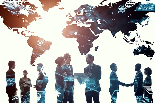 イメージ:コロナを経て変化した社内コミュニケーション