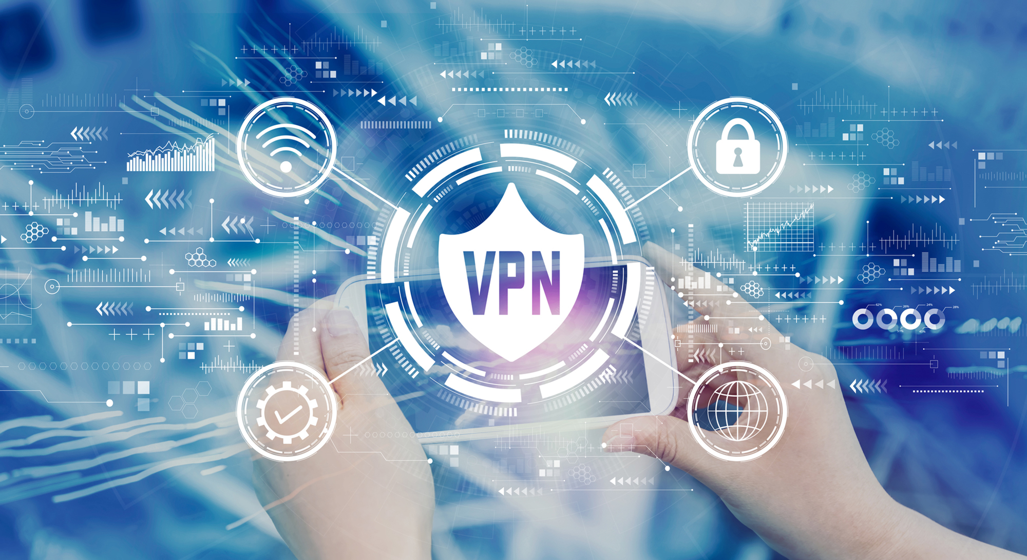 イメージ：VPNとは【仮想的な専用ネットワーク】