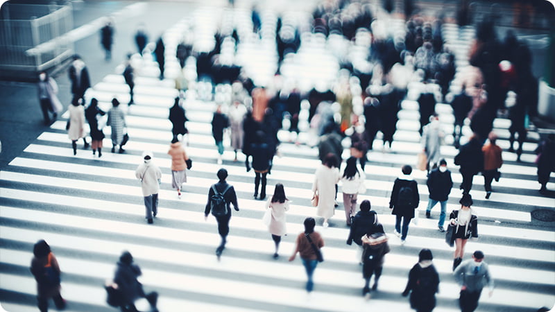 イメージ：防犯カメラ映像における個人情報保護法