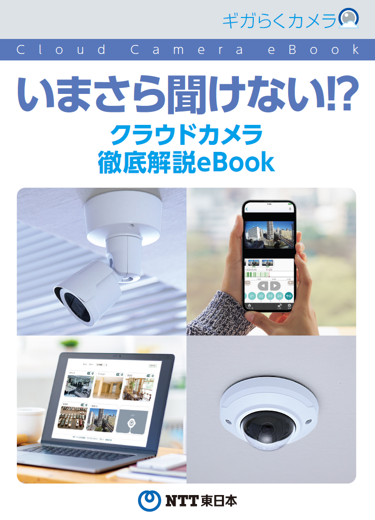 イメージ:いまさら聞けない !? クラウドカメラ徹底解説eBook