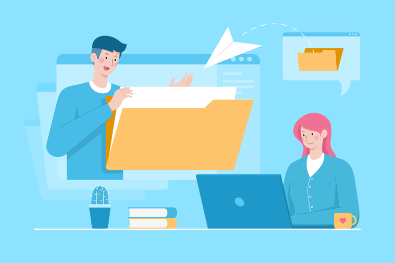 イメージ：ファイル共有サービスを選ぶポイント