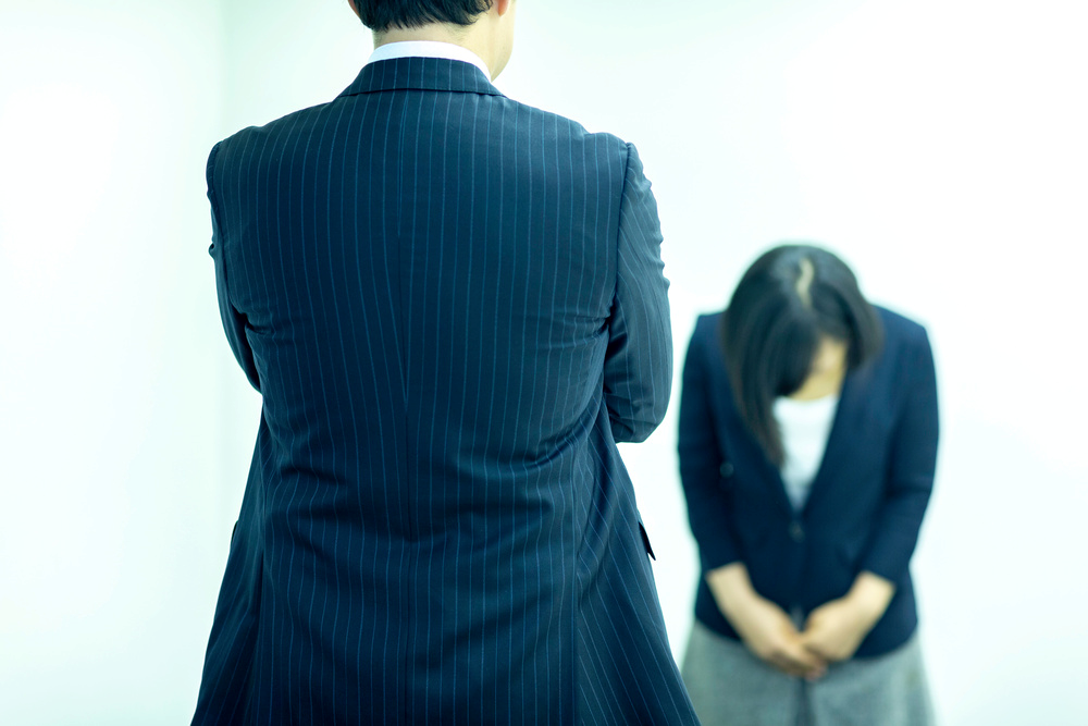 イメージ： 仕事でミスをしたとしてもその後のリカバリーが重要！