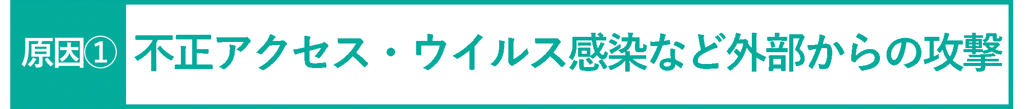 イメージ：不正アクセス・ウイルス感染など外部からの攻撃-01