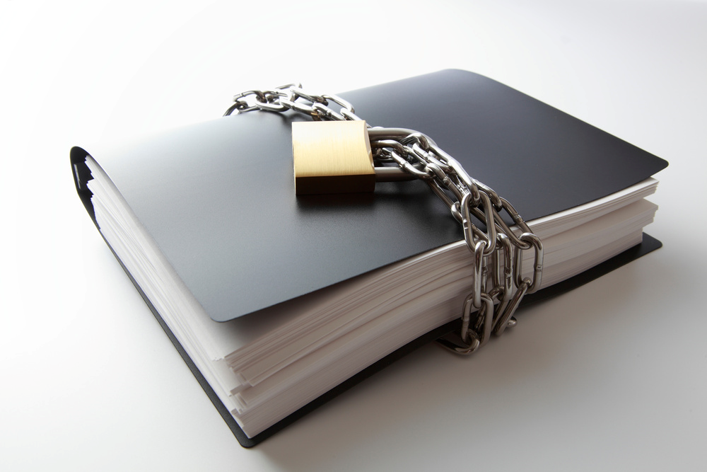 イメージ：機密文書とは、企業にとって最も重要な文書