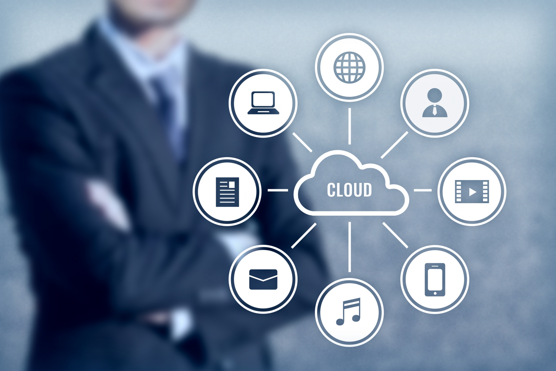 イメージ：個人事業主のデータ管理にもクラウドストレージを活用しよう