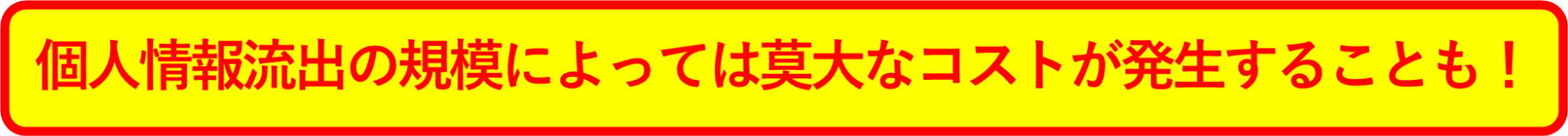 イメージ：原因の調査や顧客対応などに伴うコストの発生-1