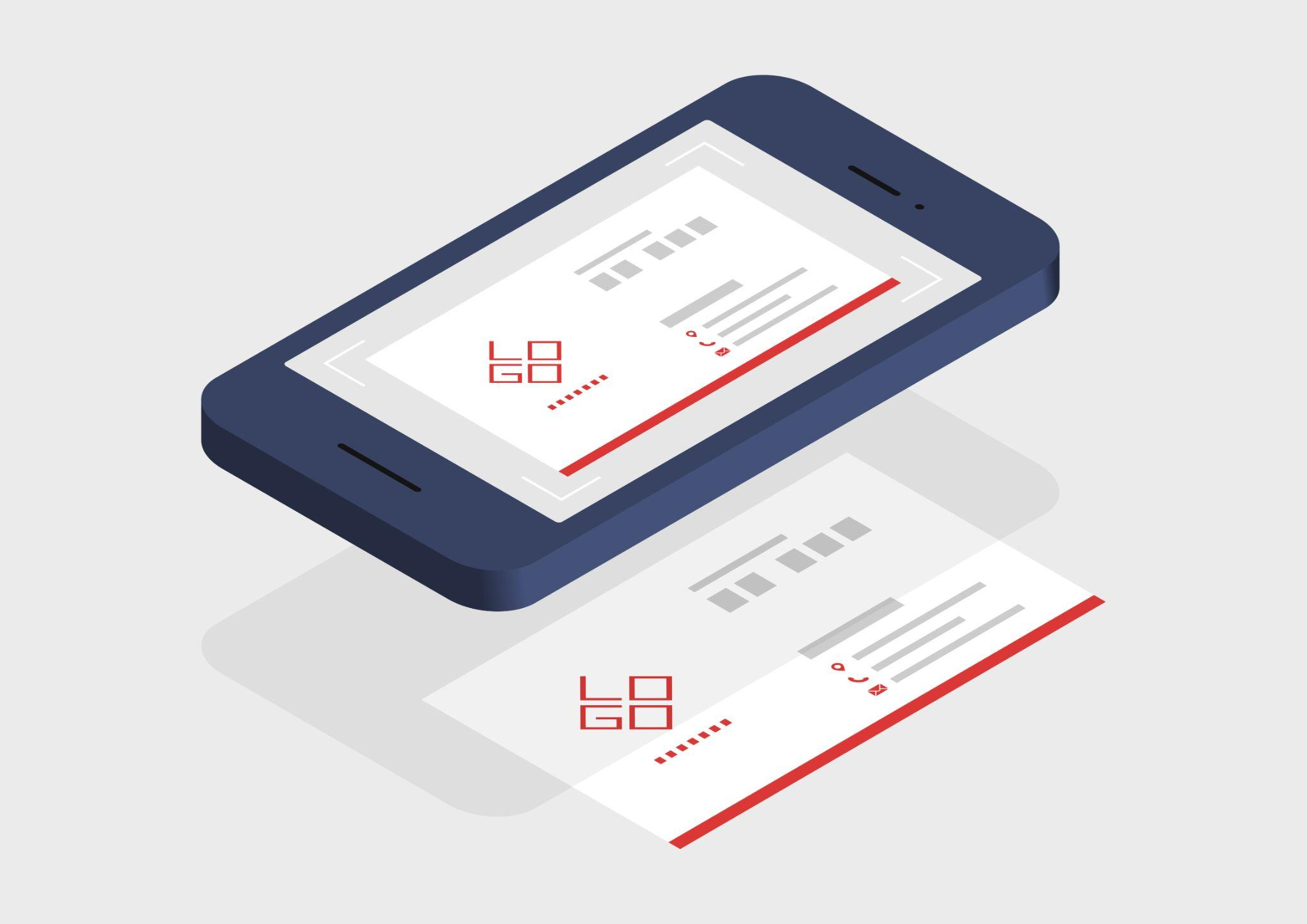 イメージ：デジタルで名刺を管理する場合のポイント