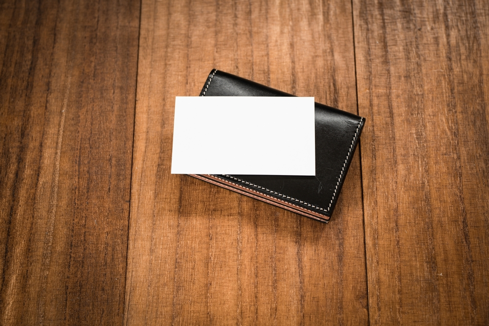 イメージ：アナログで名刺を整理する場合の並べ方